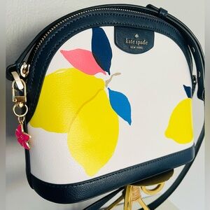 NWOT Kate Spade Vibrant White and Yellow Crossbody Bag